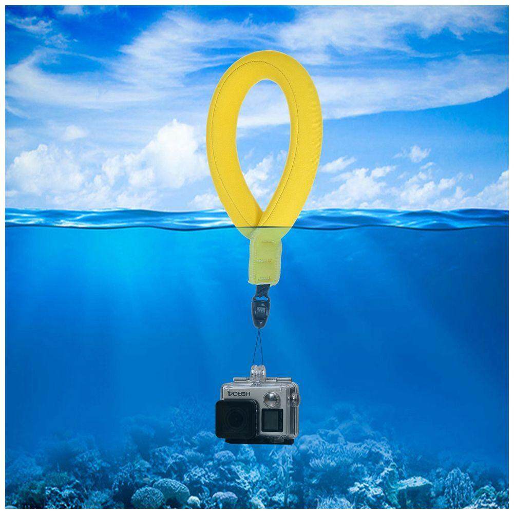 2 Pcs Kamera Tahan Air Tali Pelampung Kamera Bawah Laut untuk GoPro/Panasonic Lumix/Nikon Coolpix AW110 Kuning-Intl