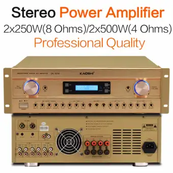 amplifier for 500 watt speakers