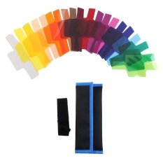 20 Color Photographic Gels Lighting Filter for Canon/ Nikon/ Oloong/ Yongnuo FLash/ Speedlite