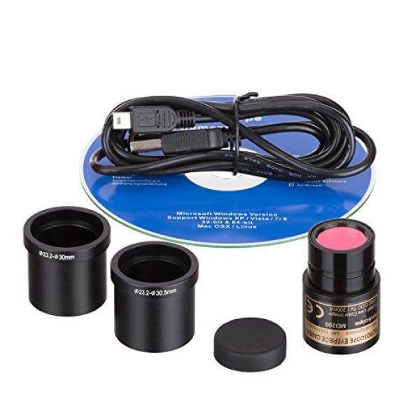 2.0 MP USB Masih & Video Langsung Mikroskop Imager Digital Camera + Alat Kalibrasi-Intl