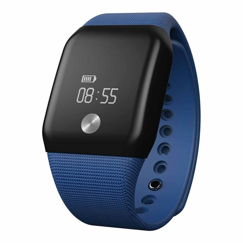 2016 Penjualan Terlaris Fashion A88 + Watch Bluetooth Denyut Jantung Monitorbloodoxygen Gelang Pantau Pintar Bagus Biru-Intl
