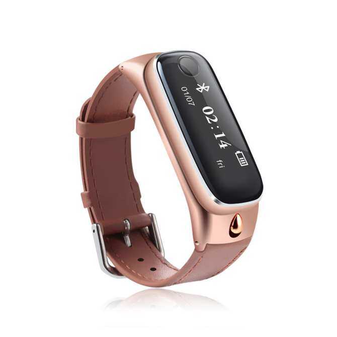 2017 Bluetooth Smartwatch dengan Headphone Bluetooth Pedometersmartwatch untuk iPhone 6 S Huawei P8 Lite Jam Tangan Pintar Android-Intl