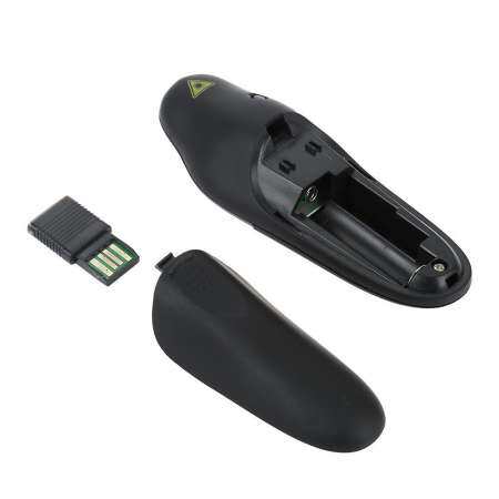 2.4 กิกะเฮิร์ตซ์ไร้สายพรีเซนเตอร์การนำเสนอระยะไกล USB ควบคุม Powerpoint PPT Clicker - นานาชาติ