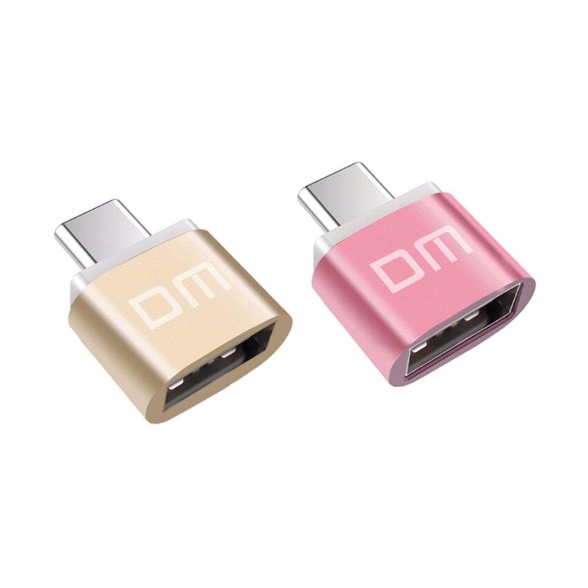 2 Pcs DM Usb C Ke Usb Adaptor Data Sinkronisasi Tipe C Konverter Ke USB Afor MacBook Baru, MACBOOK PRO 2016, Piksel Chromebook, Lenovo-Internasional