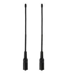 2pcs Na-701 High Gain Sf Sma-Female Dual Band Radio Antenna For Baofeng Uv-5r By Crystalawaking