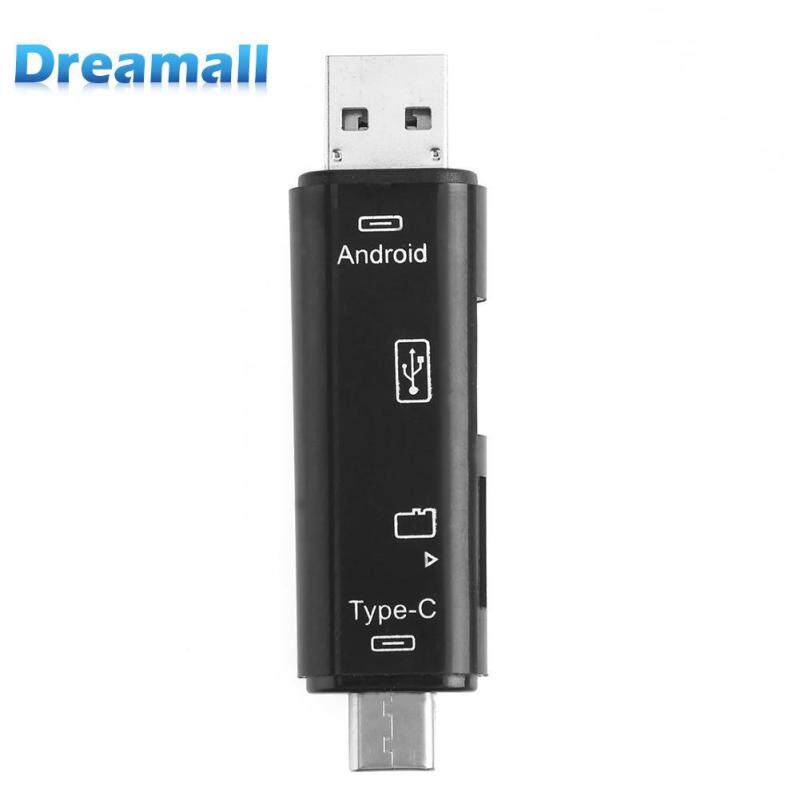 Bảng giá 3 in 1 Type-C Card Reader Micro USB Type-C Flash Drive Adapter Connector - intl Phong Vũ
