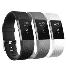 3 Pack Tali Jam Tangan Pengganti untuk Fitbit Charge 2, Fitbit Charge 2 Aksesoris Gelang