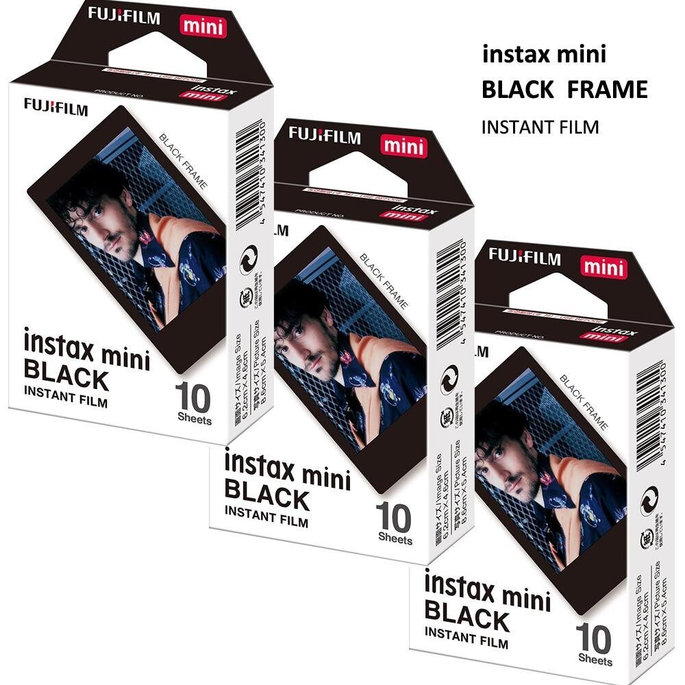 30 Pcs Fujifilm Instan Instax Mini Film Photo-Fuji 90 8 7 S 50 S 70 Polaroid 300 SP-2 -Intl