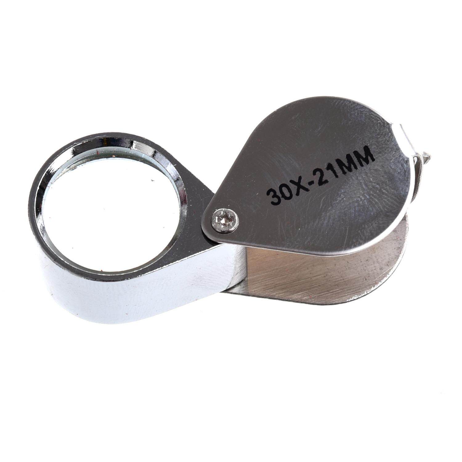 30X21 Mm Lup Perhiasan Mata Kaca Pembesar Kaca Pembesar Lensa Mata Di Inggris (Intl)-Intl