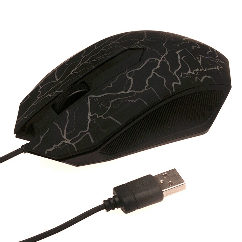 3200 Dpi LED Optik Mouse Pemain Game 3D USB Komputer Tikus Game LED Mouse Optik untuk PC Desktop Laptop Terjangkau-Intl