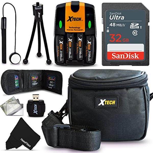 32 GB Kartu Memori Aksesori Perlengkapan/Bundel untuk Nikon Coolpix B500, B700, L340, L840, l330, L320, L830, L820, L120, L310, L810, L820, l620 Kamera Digital (32 GB Coolpix Aksesoris Perlengkapan)-Internasional