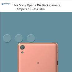 3 Xback Kamera Lensa Kaca Film Pelindung Transparan Stiker untuk Sony Xperia XA Kaca Kamera Pelindung Layar F3111 F3112