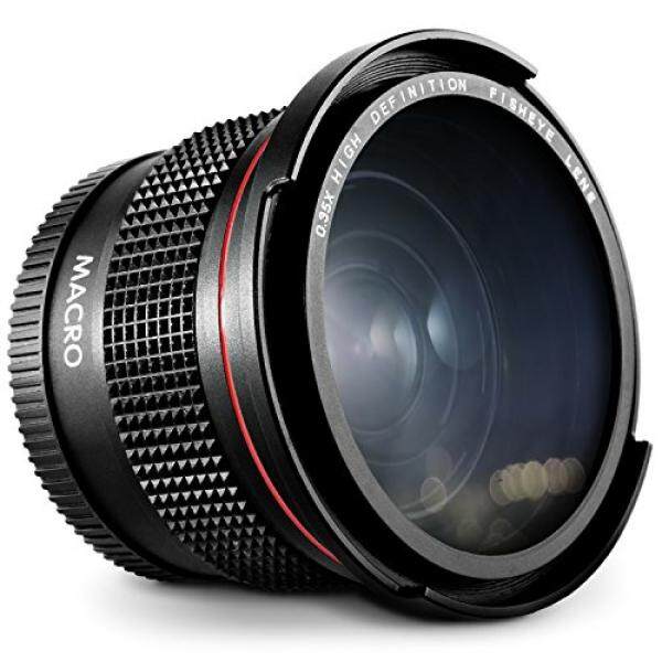 52 Mm 0.35x Pasir Gudang Foto Fisheye Definisi Tinggi Lensa Sudut Lebar (W/Makro Porsi) untuk Nikon D7100 D7000 D5500 D5300 D5200 D5100 D3300 D3200 D3100 D3000 Kamera DSLR-Intl