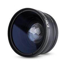 52mm 0.45x Wide Angle Conversion Lens with Macro for Nikon D3400/D3300/D3200/D5600/D7000/D7100/D7200/D7500/D850, for Fuji Fujifilm X-T2/X-T20/X-T10/X-PRO2 and Other Camera Lens with 52mm Filter Thread