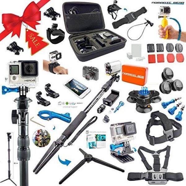 55-in-1 Zubeh?r f?r Gopro, Nomadic Gear Action Kamerahalterungen f?r Gopro Held 4 Hero 5 Sony Action Camera, Garmin, Ricoh Action Cam, SJCAM, iPhone and Android Epic Level Foto Schie??en 101 ebook - intl