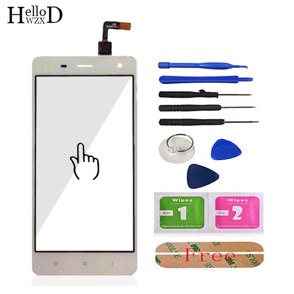 5.5 ''Ponsel Sentuh Layar Digitizer Penggantian Kaca Depan Highscreen Panel untuk Xiaomi 4 M4 Mi4 Ganti Lensa Sensor alat Perekat-Internasional