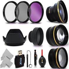 58mm Lens + Accessory Kit for CANON EOS Rebel T6i T6S T5i T4i T3i T2i T1i XTi XT SL1 XSi, EOS M, EOS M2, EOS 80D, 700D 650D 600D 550D 70D 60D 6D 5D 7D, 7D Mark II DSLR Cameras - Includes: 58MM Super High Definition FishEye Lens, 58MM High Definition
