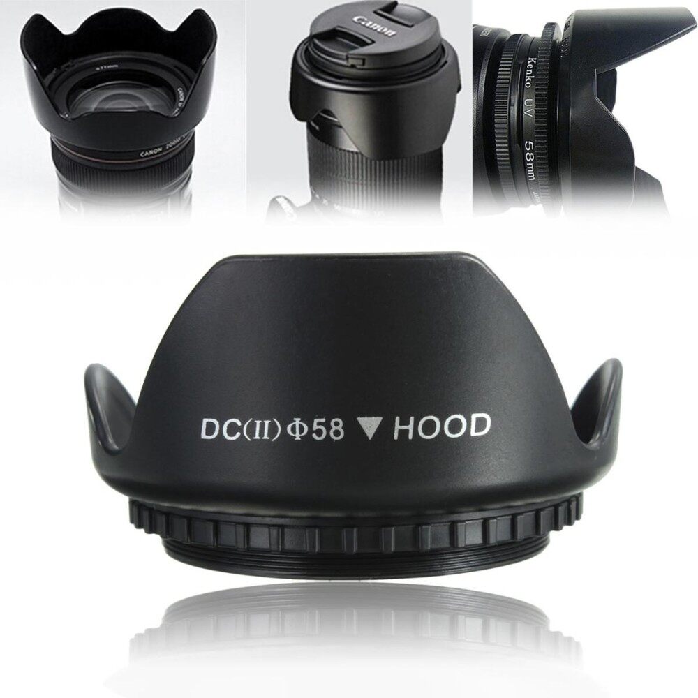58 Mm Upgrade Tutup Lensa untuk Canon 700D 100D 650D 600D 550D 1200D 1100D 18-55 Mm-Intl