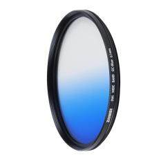 58mm/67mm Ultra Slim Graduated Color Filter Lens Kit for Canon Nikon (Blue) (Blue)