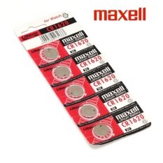 5PCS CR1620 GENUINE Maxell Japan Coin Cell Lithium Battery 3V Malaysia