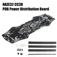 5 V/12 V BEC PDB Power Papan Distribusi untuk OSD Naze32 CC3D QAV250 Quadcopter Hitam
