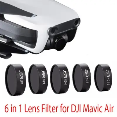 6 in 1 STAR CPL ND4 ND8 ND16 ND32 Lens Filter Kit Lens Protector for DJI Mavic Air Drone Camera Lens
