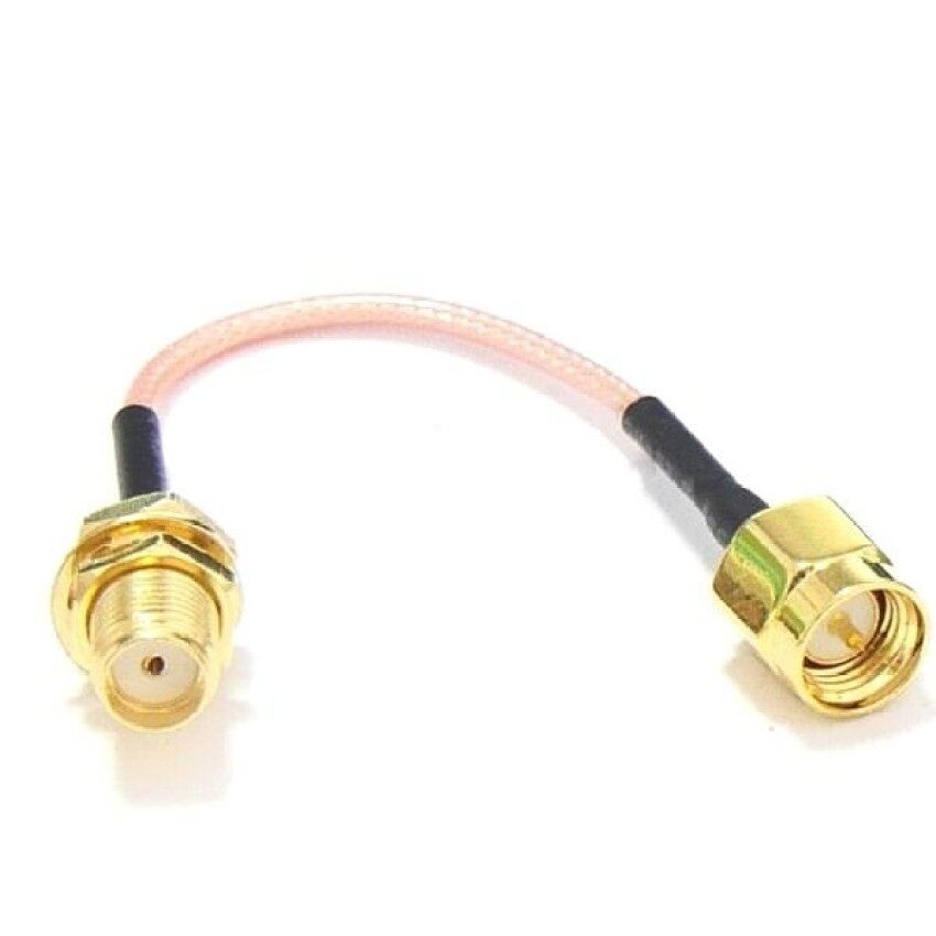 60 Mm Kehilangan Rendah Kabel Perpanjangan Antena Kawat Tetap untuk Antena SMA RP-SMA RP SMA untuk RC Drone FPV RP-SMA -Intl