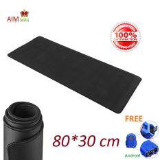 AIM MALL 80*30 / 90*40 cm Extra Large size Smooth Surface and Anti-Slip Gaming Mouse Pad (Black) Malaysia