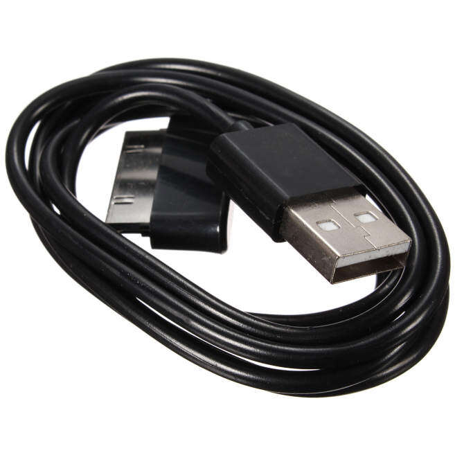80cm USB Data Cable Sync Charger for Samsung Galaxy TAB 2 Tablet 8.9'' 10.1'' P7500 (Black) - intl