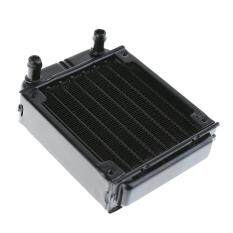 80mm Aluminum Water Cooling Radiator Computer PC Water Cooling System Part (Black) Malaysia