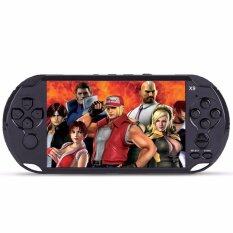 8 GB Permainan Genggam Pemain 5 Inch Konsol Game Portabel MP4 Pemain X9 Pemutar Permainan dengan Kamera TV Out TF Video Mencakup Ratusan game Klasik (Hitam)