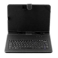 9.7 Inch Leather Stand Tablet Keyboard Case Cover Stand With Micro USB Malaysia