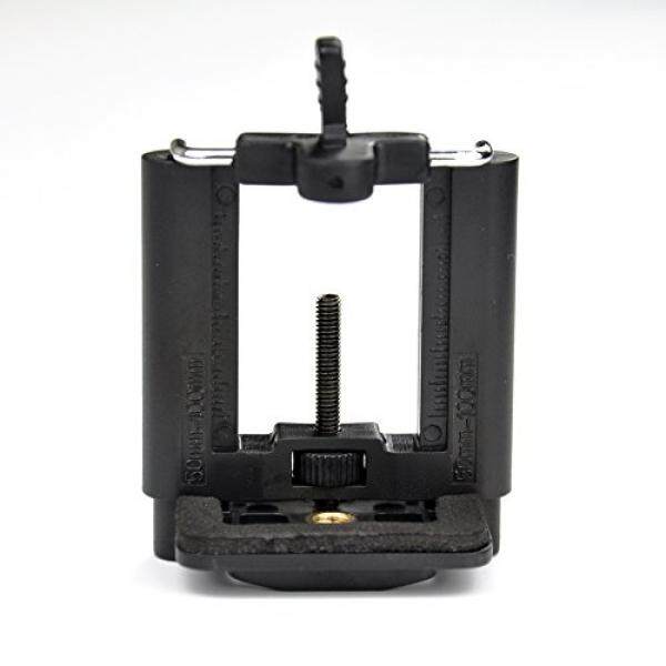 Accmor Accmor Tripod Mount Adapter Universal 5-10 cm Adjustable Phone Holder Clamp for iPhone, Samsung, LG , HTC , Sony , Nokia, Mini Attachment Clip for Selfie Stick - intl