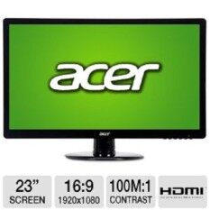 Acer S230HL 23 Inch Full HD LCD Monitor - Original 3 years warranty Malaysia