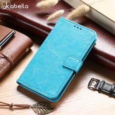 Akabeila Telepon Kulit PU Case S untuk ZTE Grand X3 4G Z959 Z959L 5.5 Inch Dompet Flip Cangkang Pelindung Ponsel Cover Tempat Kartu Smartphone Case Anti -Debu Sarung Selular