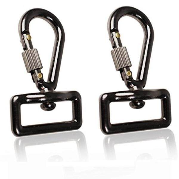 Alliebe 2 St? CK Cepat Pelepasan Karabinerhaken Cincin Karabiner MIT Drehverschluss F? R Canon Nikon Fujifilm Sony Pentax Olympus Panasonic Sigma DSLR/SLR/Jahat Kamera Sling Strap-Intl