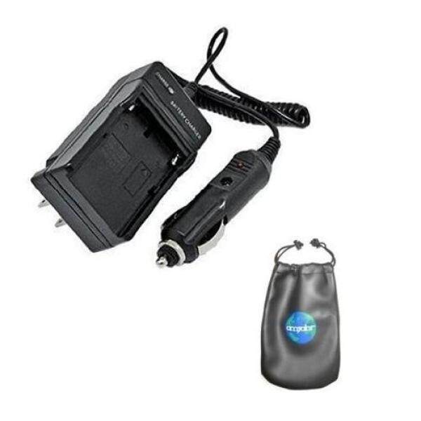 Amsahr C-NB5H Digital Pengganti Mini Pengisi Daya Di Perjalanan untuk Canon NB-5H, PowerShot A5, A5 Zoom dengan Lensa Tas Kecil Aksesoris (Abu-abu) -Intl