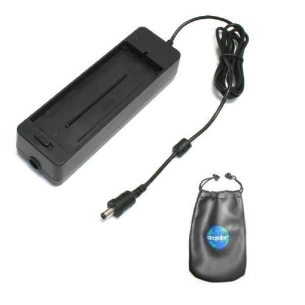 Amsahr C-NBCP2L Digital Pengganti Mini Pengisi Daya Di Perjalanan untuk Canon NB-CP2L, NB-CP1L, SELPHY CP-100 dengan Lensa Tas Kecil Aksesoris (Abu-abu) -Intl