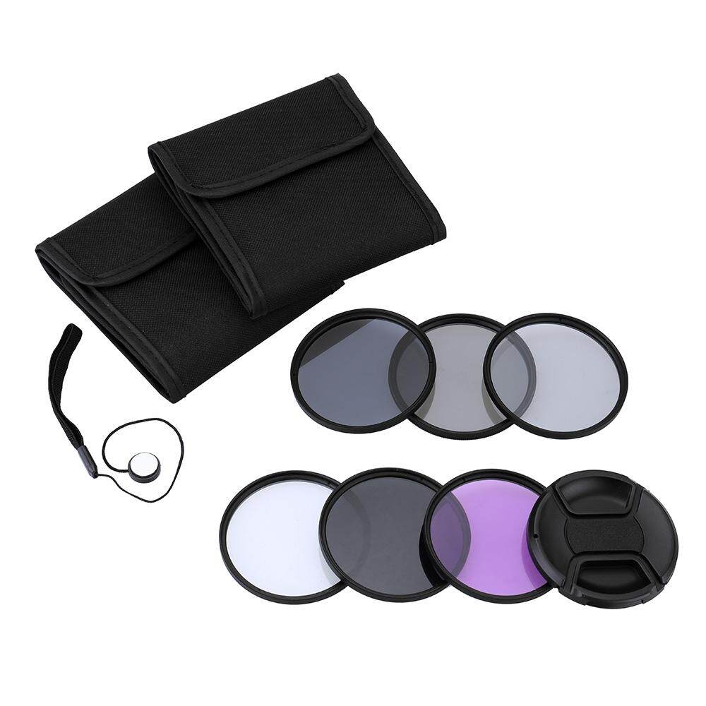 Andoer 67 Mm UV + CPL + FLD + Nd (ND2 ND4 ND8) kit Filter Fotografi Set Ultraviolet Circular-Polarisasi Neon Kepadatan Netral Filter untuk Nikon Canon Sony Pentax DSLR-Intl