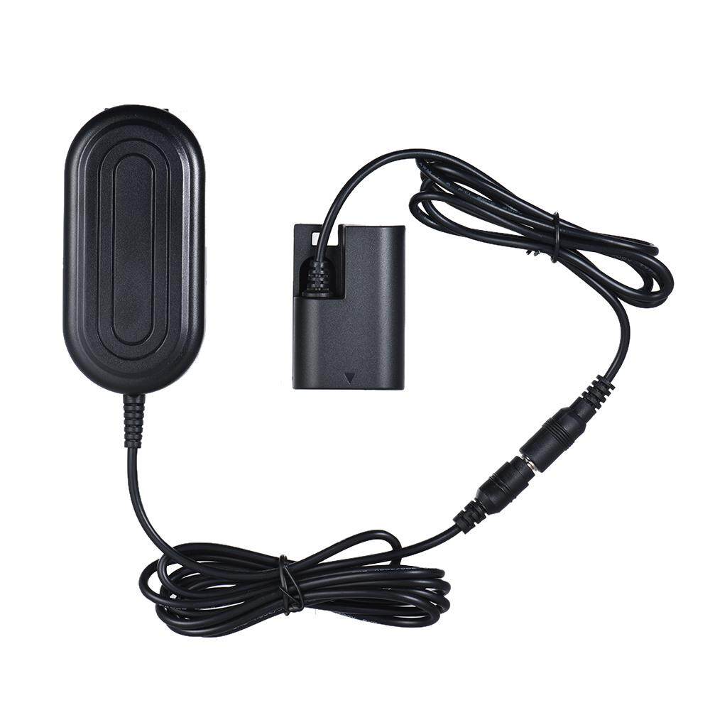 Andoer ACK-E6 Catu Daya AC LP-E6 LP-E6N DC Coupler Dummy Adaptor Kamera Pengisi Ulang Daya untuk Canon EOS 5DS 5DS R 5D MARK II III IV 60D 60Da 6D 70D 7D 7D Mark II 80D DSLR-Internasional
