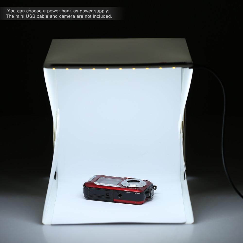 Andoer Lipat Portable Mini Kotak Lampu Fotografi Studio untuk iPhone Samsang Htc Lg Smartphone Digital atau Kamera DSLR-Intl