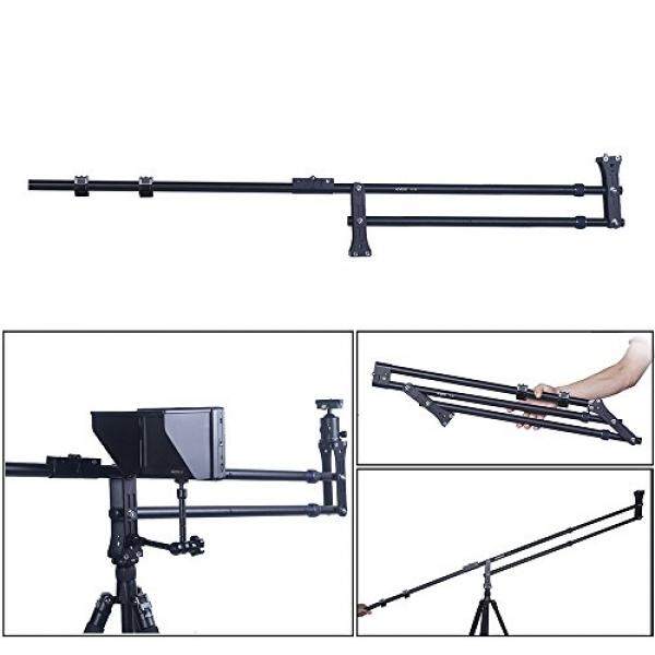 Andoer VS-200 6.4ft Camera Crane Jib Arm Foldable Extendable Mini Video DV Photography for Nikon Canon Sony Olympus Pentax Camera Max.Load Capacity 5kg / 11Lbs - intl