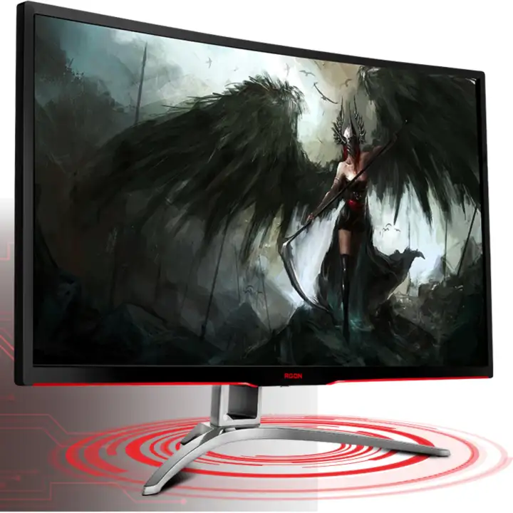 Aoc Agon 31 5 Ag322fcx Freesync Curved Gaming Monitor 144hz Lazada