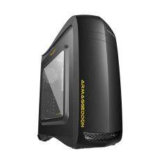 Armaggeddon Elvatron T11 Gaming PC Chassis with Clear Acrylic Side Panel (Black) Malaysia