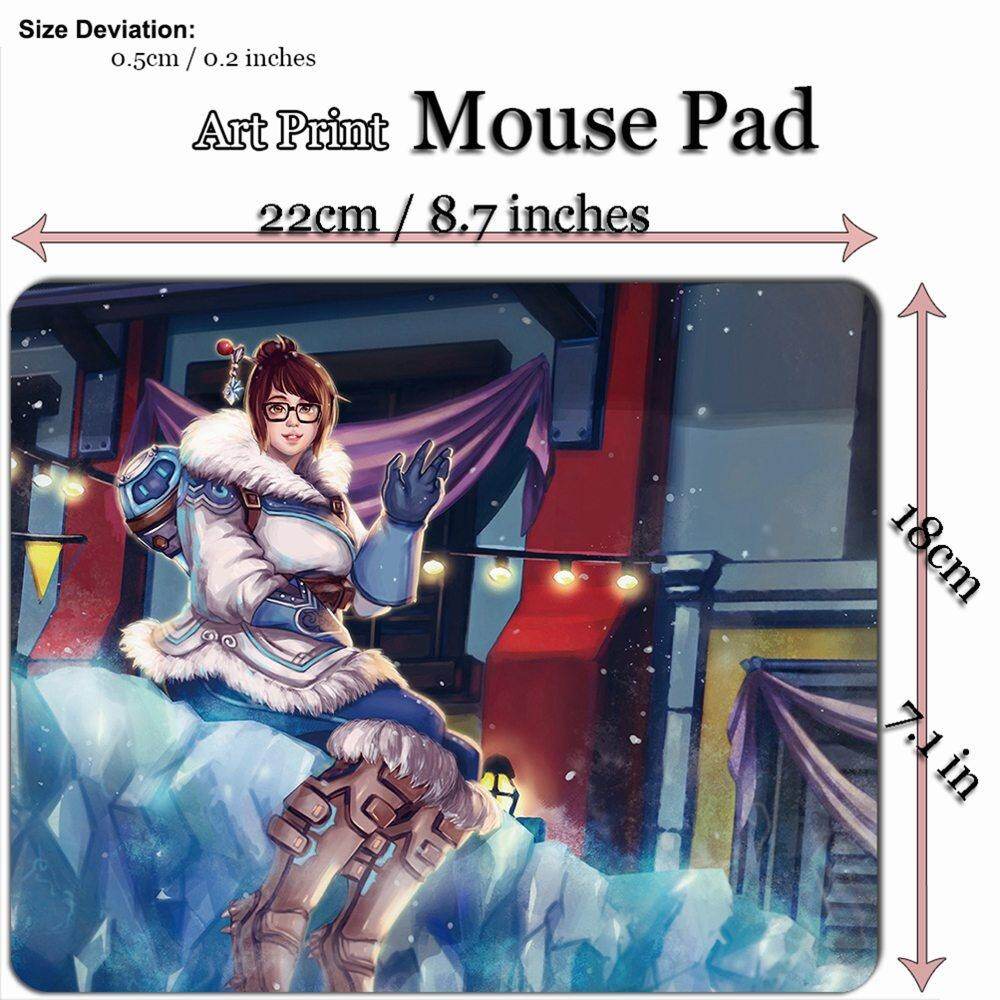 Art Print Game Mouse Pad Mat (22*18cm) for G727 Mei
