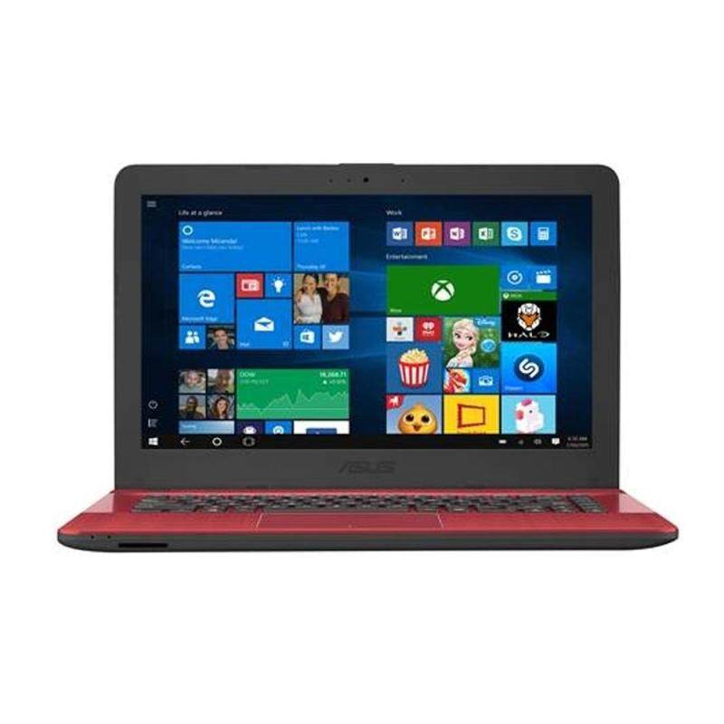 Asus VivoBook X441N-AGA278T 14 Laptop Red (N4200, 4GB, 500GB, Intel, W10) Malaysia