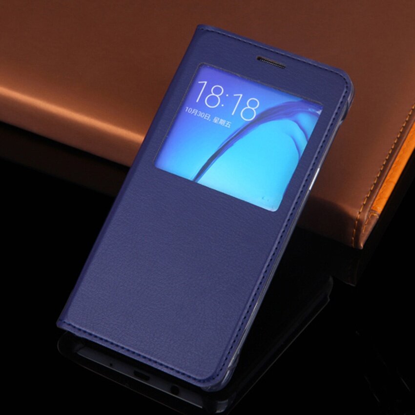 SOUTH RISE Asuwish Flip Cover Leather Case For Samsung Galaxy Grand Prime Duos G530 G530F G530H G531H G531F Phone Case Slim View Shell Shockproof - intl