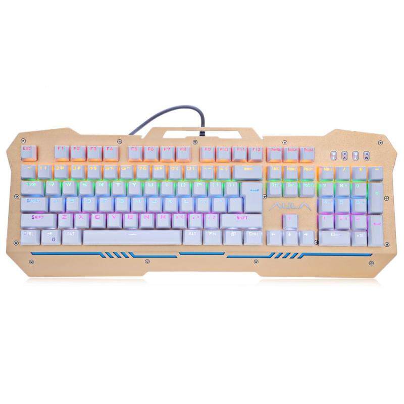 AULA F2009 USB Wired Blue Axis Gaming Mechanical Keyboard with Colorful Backlight Singapore