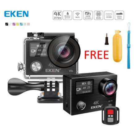 ขายด่วน GOTIME [แท้] Edition EKEN V8S SteadyShot (EIS) 14MP 4 พัน Ultra HD
กล้องแอคชั่นแคมเมรา Ambarella A12S75 (สีดำ) - INTL สินค้ายอดนิยม