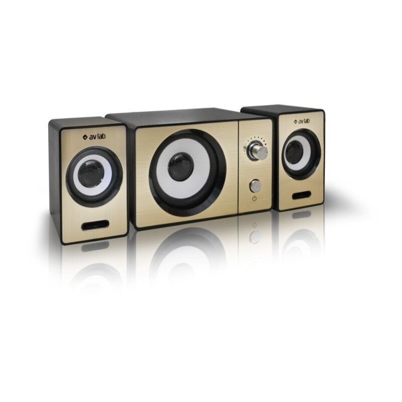 AV LAB U1 USB 2.2 Multimedia Portable Speaker (Gold) Malaysia